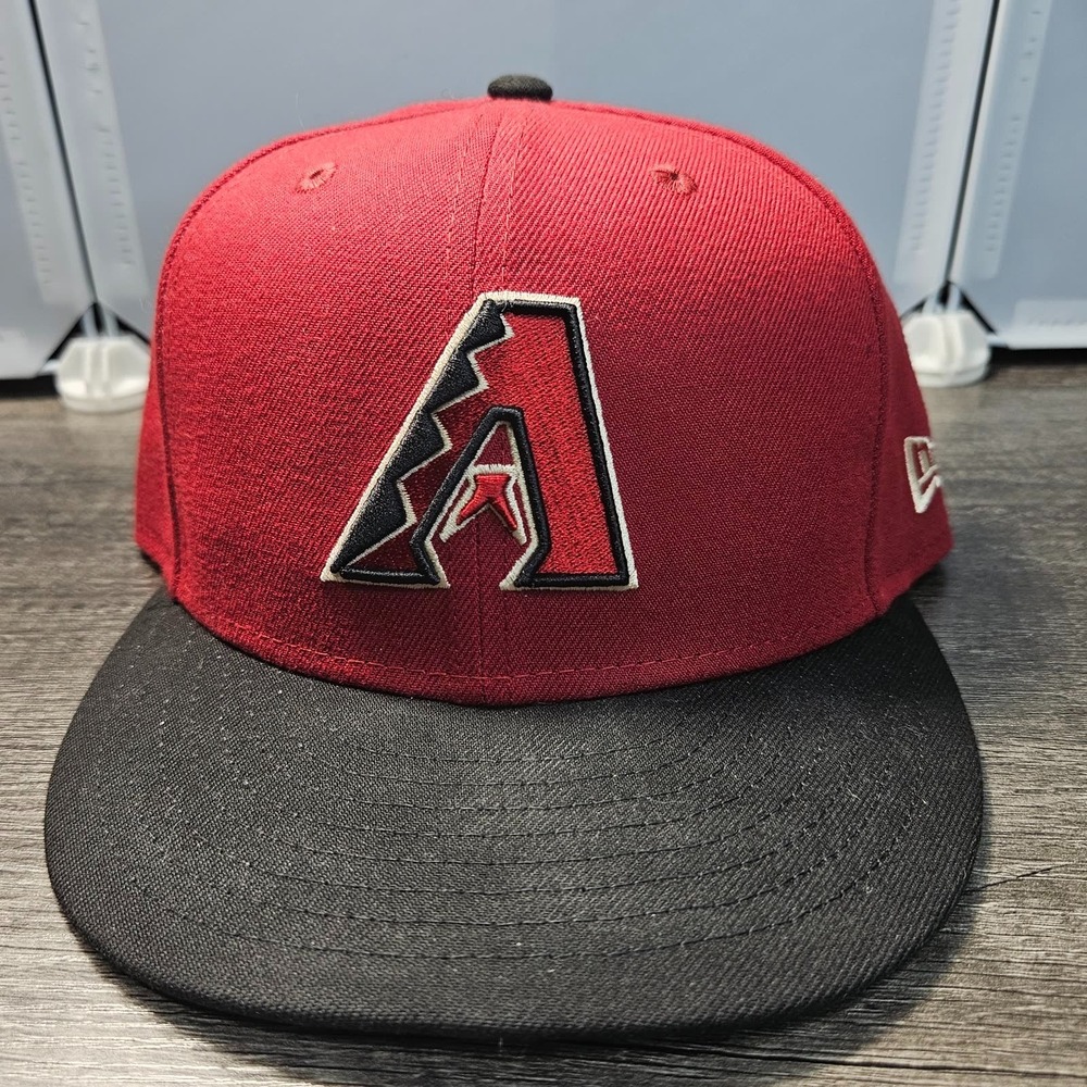Arizona Diamondbacks New Era 59FIFTY 7 1/2 Fitted Authentic On-Field Red Black